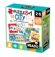 Puzzle 8+1 Miasto HEADU