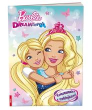 Kolorowanka z naklejkami. Barbie Dreamtopia