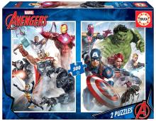 Puzzle 2x500 Avengers G3