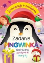 Rozwiązuję i naklejam. Zadania Pingwinka