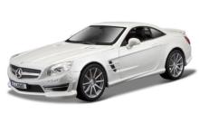 Mercedes-Benz SL 65 AMG White 1:24 BBURAGO