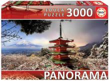 Puzzle 3000 Góra Fudżi/Japonia (panorama) G3