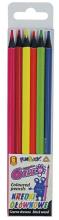 Kredki ołówkowe Fluo 6 kolorów