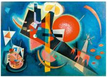 Puzzle 1000 Niebieski , Kandinsky