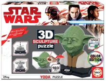 Puzzle 3D 160 Yoda (rzeźba do pomalowania) G3