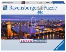 Puzzle 1000 Panorama Londyn nocą