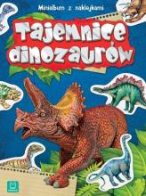 Minialbum z naklejkami. Tajemnice dinozaurów w.2