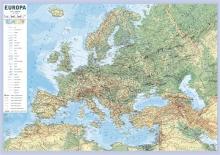 Plansza edukacyjna - Mapa Europy 1:10 000 000