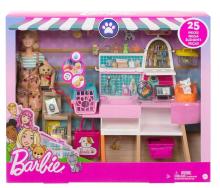 Barbie Zestaw sklepik-salon dla zwierzaków