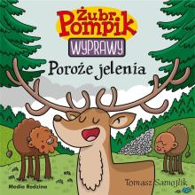 Żubr Pompik 21 Poroże jelenia