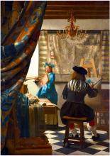 Puzzle 1000 Alegoria malarstwa, Johannes Vermeer