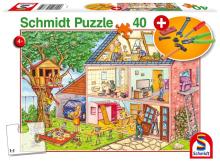 Puzzle 40 Remont domu + narzędzia G3