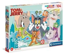 Puzzle 104 Super Kolor Tom&Jerry