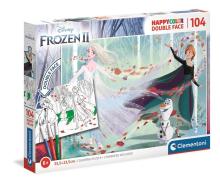 Puzzle 104 HappyColor Double Face Frozen 2