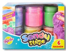 Zestaw Sandy Slime 6 kolorów x 160g STnux