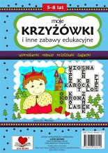 Moje krzyżówki i inne zabawy edukacyjne 5-8 lat