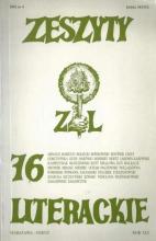 Zeszyty literackie 76 4/2001