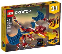 Lego CREATOR 31102 Smok ognia