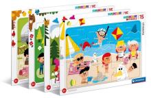 Puzzle ramkowe 15 Super kolor Holidays