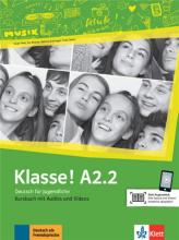 Klasse! A2.2. Podręcznik + audio + video