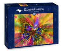 Puzzle 1500 Kolorowy motyl