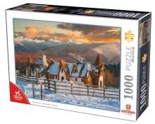 Puzzle 1000 Zamek Clay, Rumunia