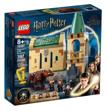 Lego HARRY POTTER Hogwart spotkanie z Puszkiem