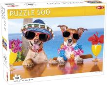 Puzzle 500 Animals: Holiday Hounds