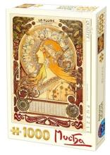 Puzzle 1000 Alfons Mucha, Zodiak