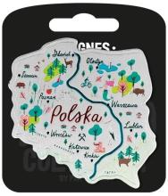 Magnes I love Poland Polska ILP-MAG-A-PL-07