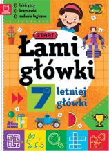 Łamigłówki 7-letniej główki. Labirynty, krzyżówki