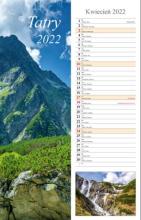 Kalendarz 2022 Ścienny paskowy Tatry RADWAN