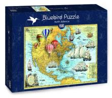 Puzzle 1500 Ameryka Północna