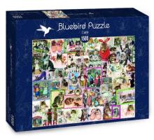 Puzzle 1500 Koty