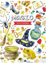 Notatnik ozdobny 145x197/64K krata Magic Notebook