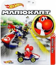 Hot Wheels Mario Kart Cat Red Yoshi