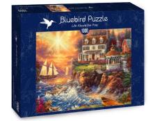 Puzzle 1000 Dom nad klifem