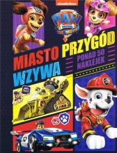 Psi Patrol Miasto przygód wzywa Ponad 50 naklejek