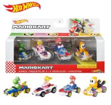 Hot Wheels Mario Kart 4-pak pojazdów