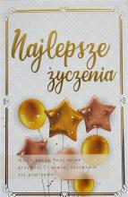 Karnet Najlepsze życzenia 2K - 061