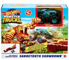 Hot Wheels Monster Trucks Starcie z tygrysem