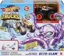 Hot Wheels Monster Trucks Starcie z ośmiornicą