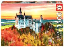 Puzzle 1500 Jesień w Neuschwanstein/Niemcy G3