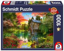 Puzzle PQ 1000 Młyn wodny G3