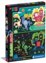 Puzzle 104 Super Color Glowing Monsters