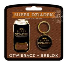 Zestaw brelok + otwieracz So Macho-Dziadek