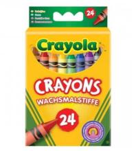 Kredki świecowe bezpieczne 24 kolory CRAYOLA