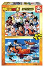 Puzzle 2x100 Dragon Ball Super G3