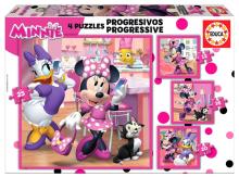 Puzzle 12+16+20+25 Myszka Minnie/Daisy G3