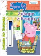 Peppa Pig. Zadania do ścierania. Zakupy z Peppą!